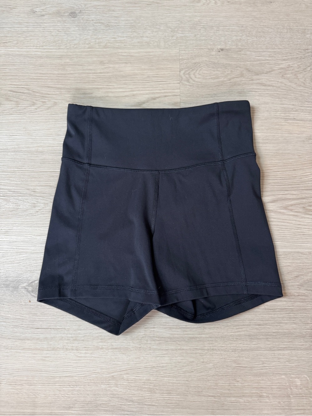 all in motion Black High-Rise Athletic Shorts
